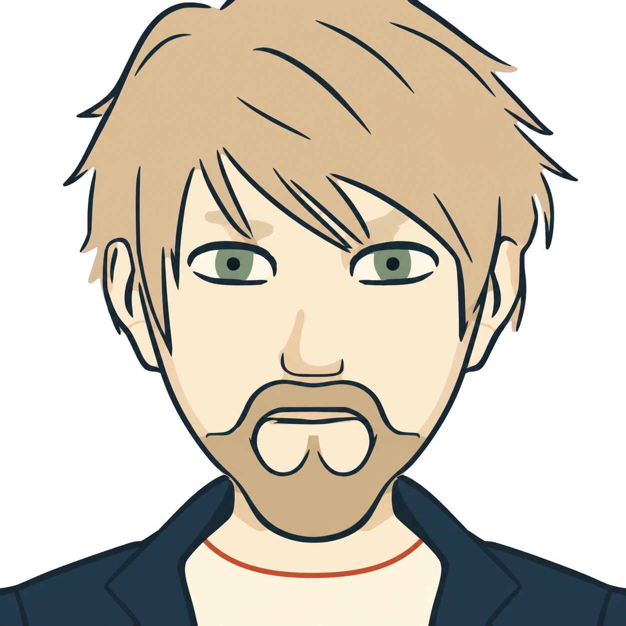 Stylized portrait of Björn Kindler